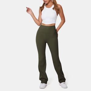 HALARA deep sage high waisted yoga pant
